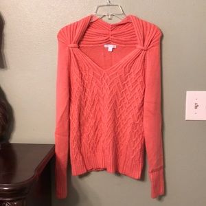 Women’s Peach Color New York & Co. Sweater Sz M